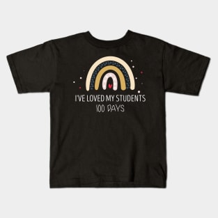 I've Loved My Students 100 Days School Kids T-Shirt
